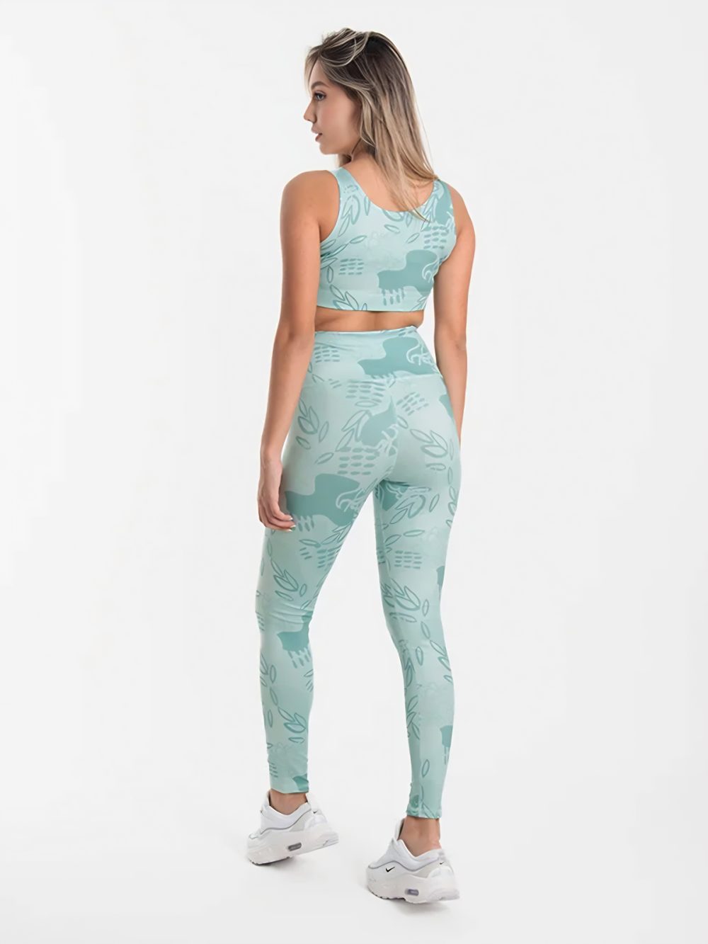 Top + Leggings  set Kenne Sublimado Unitalla