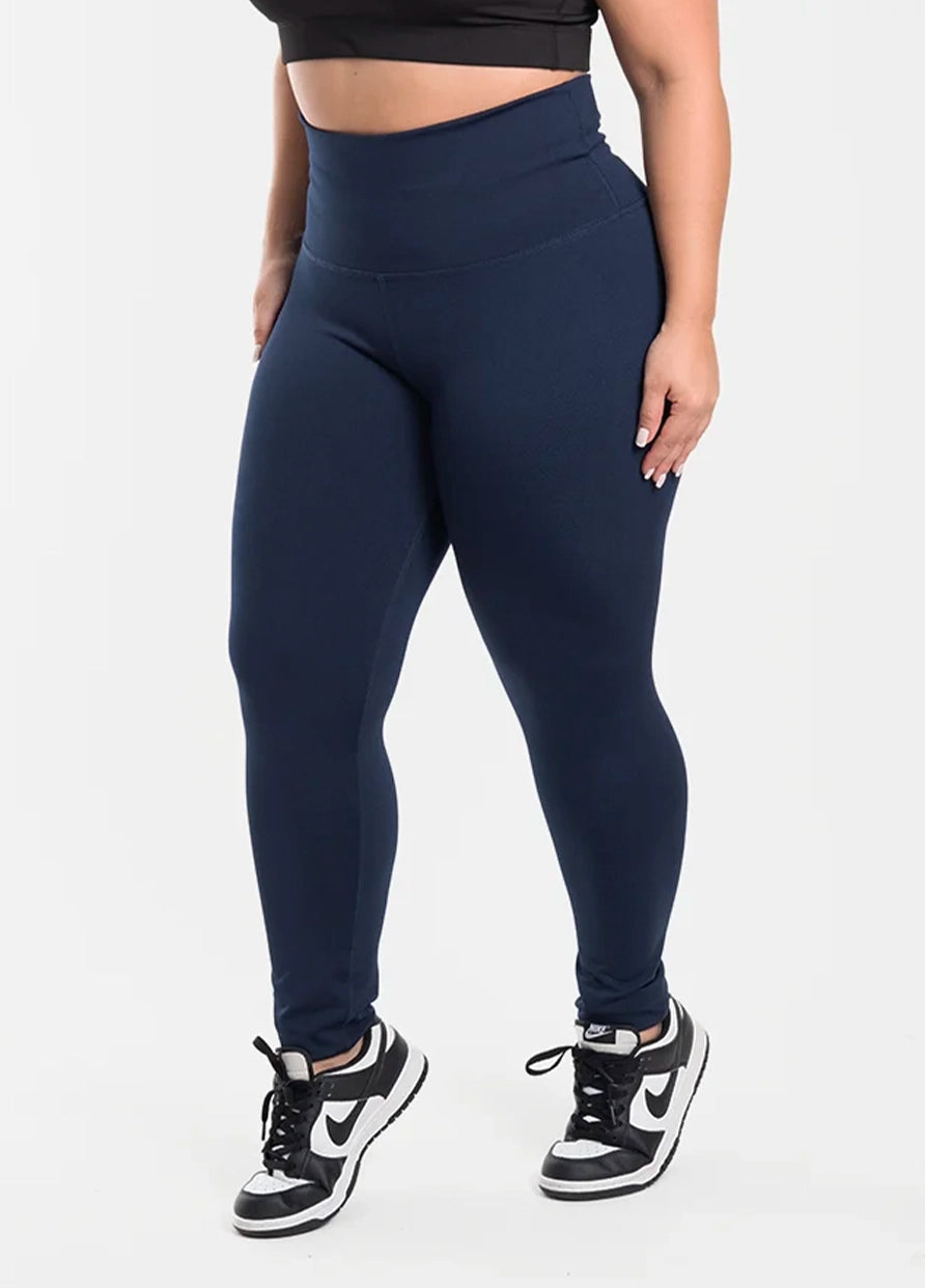 Leggings Azul Curvy Plus size - unitalla
