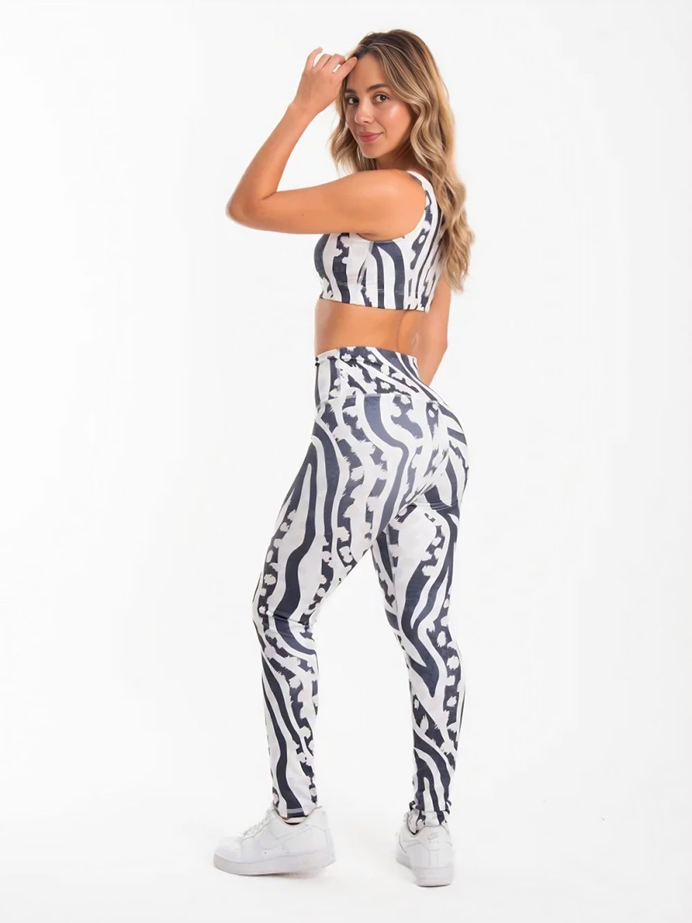 Top + Leggings  set Yako Sublimado Unitalla